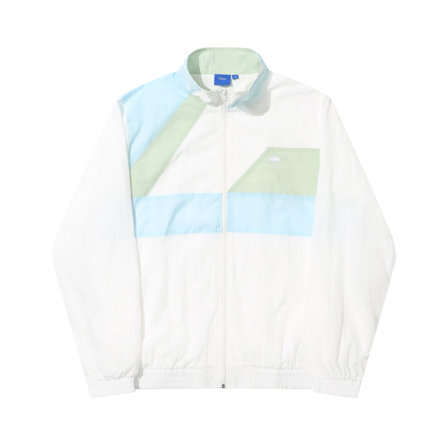 LOCKING TRACKSUIT JACKET WHITE