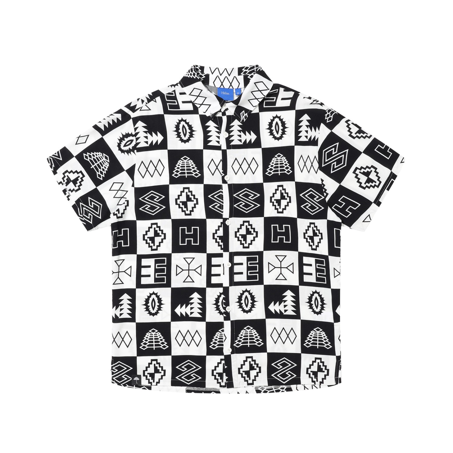 BEL-AIR SHIRT WHITE/BLACK