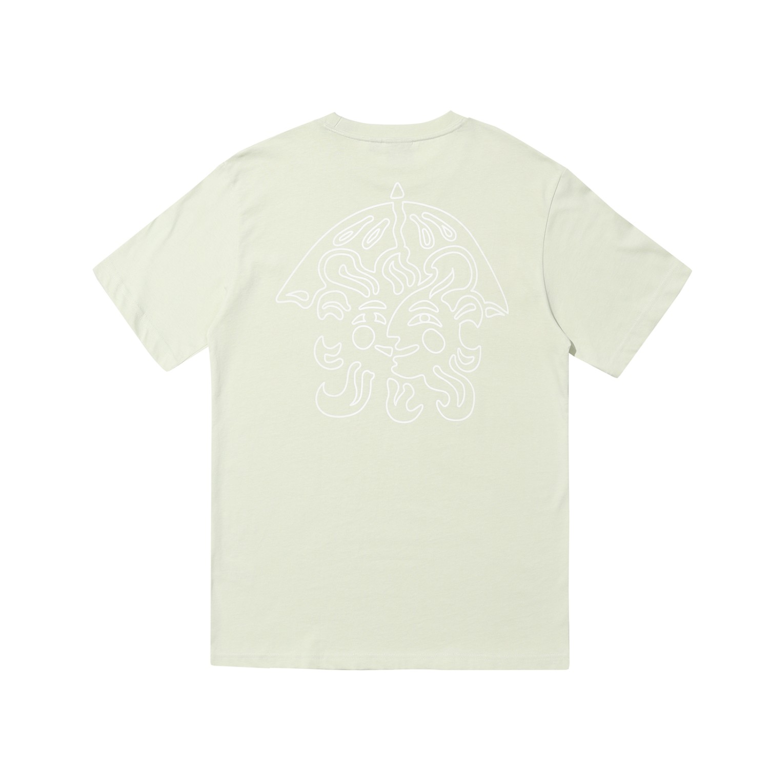 FESTIVAL TEE PASTEL GREEN