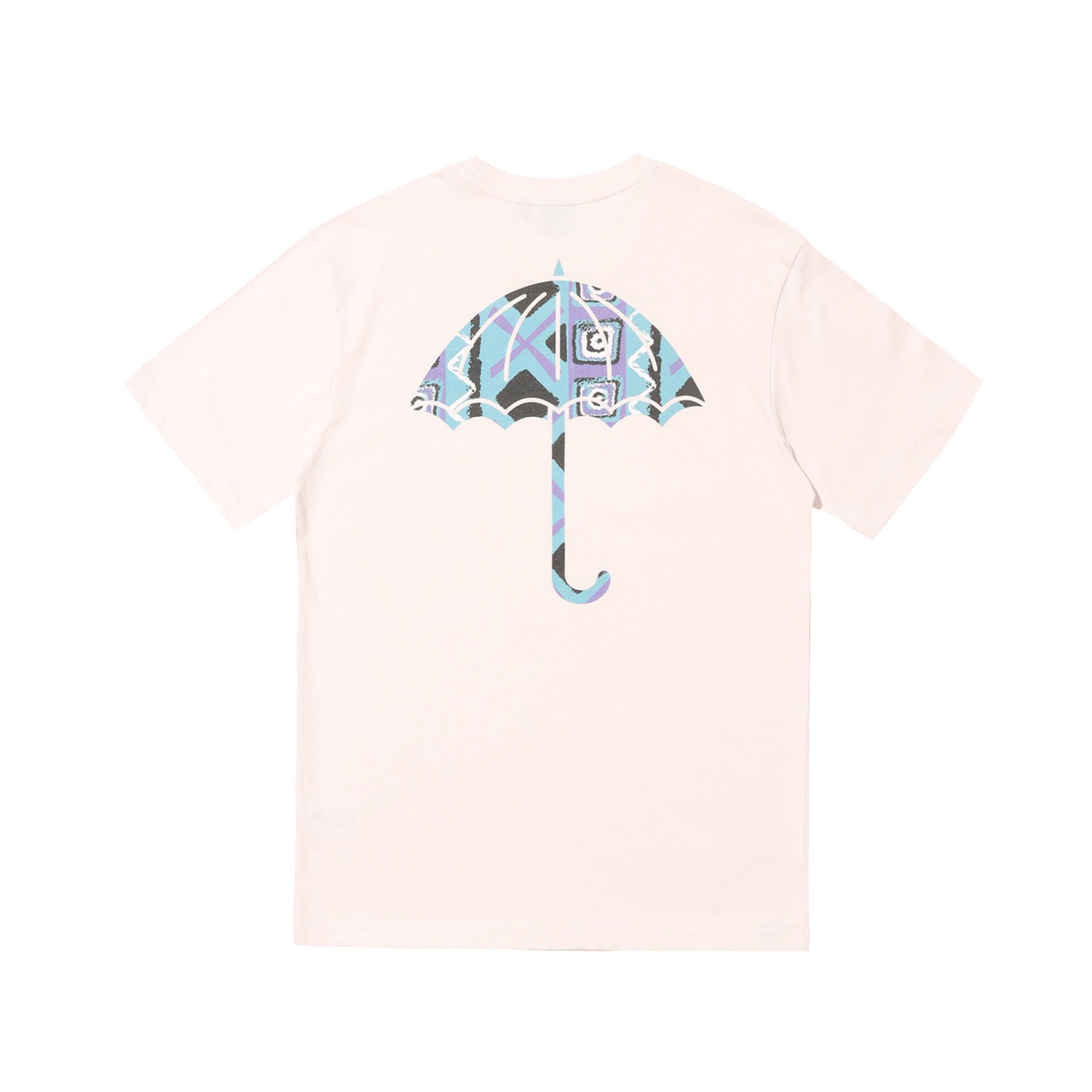 BRUSH TEE PASTEL PINK